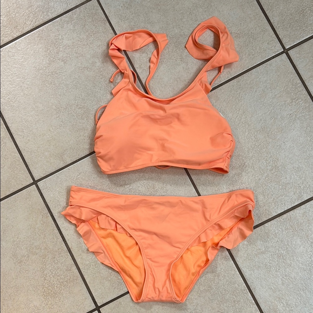 Gianni Bini Orange Bikini swimsuit